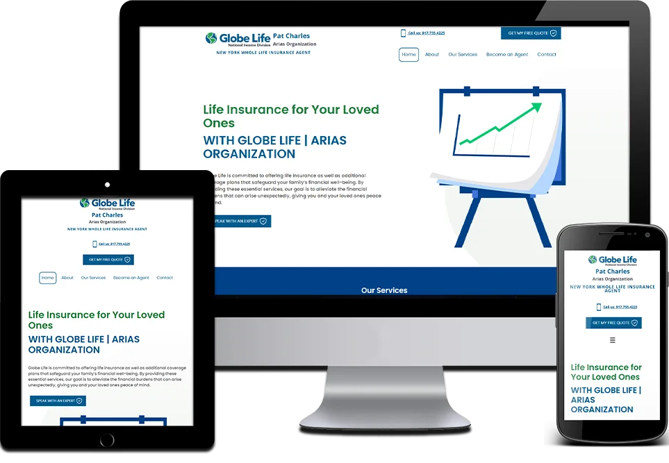 Responsive Website Life Insurance
