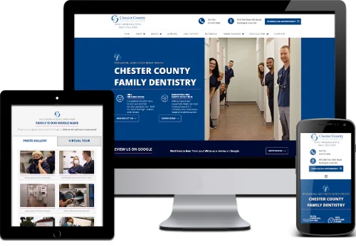 Responsive Website Design Dentistry Adams County, PA